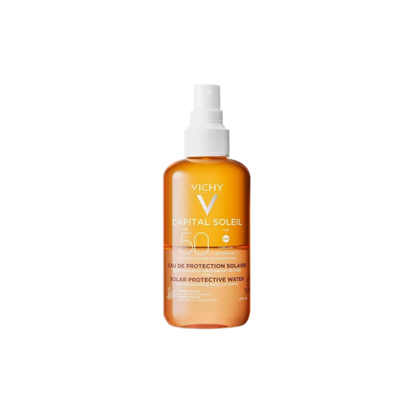 Agua solar protectora bronceadora Vichy
